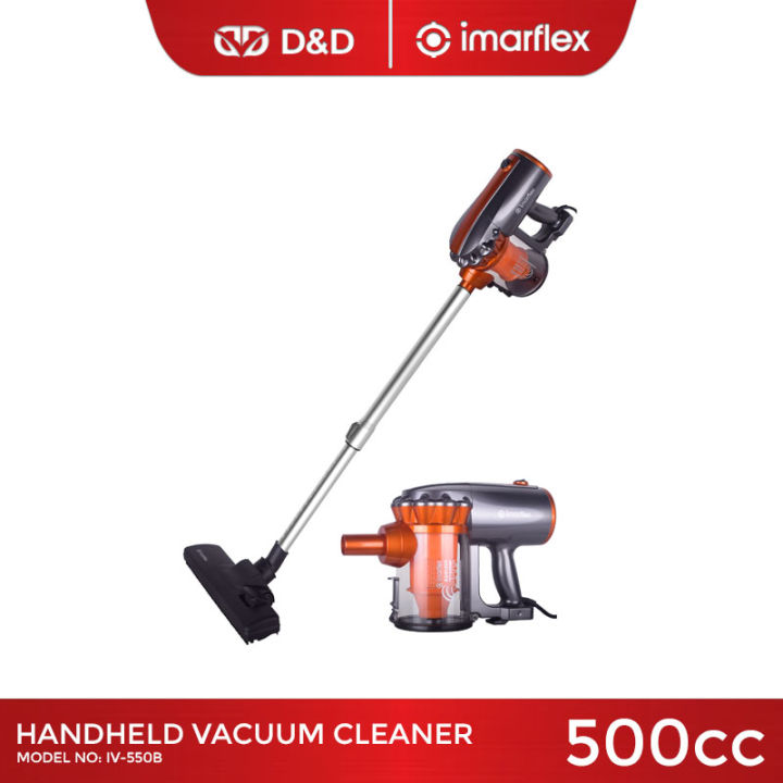 Imarflex IV550B Handheld Vacuum Cleaner Telescopic Aluminum Tube
