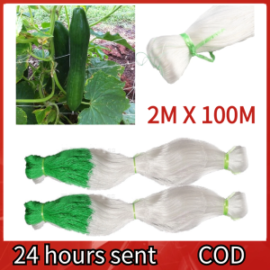 2M X 100M Cucumber Net Netting Gardening Climbing Support Net Growth of Flowers Vegetable Planting Tool