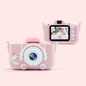 Kamera Anak Mini 32GB Digital Mini Kids Camera Murah Digital Anak Hadiah Kamera Foto Video 1080p Children Fun Camera 2000W Pixel Camera Kids Mini Action Anak Kamera