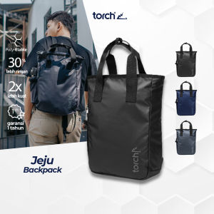 TORCH Tas Ransel Punggung Laptop Kerja Sekolah Travelling Pria Wanita - Tote Bag Backpack Jeju