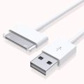 Charger Cable for Apple ip 4 4s ipod nano ipad 2 3 ip 4 s 30 pin 1m cord usb charging cable. 