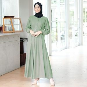 Gamis Remaja Dewasa Terbaru Premium Wanita Dress Pesta Kondangan Mewah Busui Polos Simpel Modern Cantik Syari Terbaru Kekinian Muslimah Bahan Jatuh Adem Harian Hitam Santai Viral Kuliah Ikat Pinggang