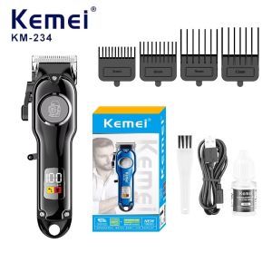 KEMEI KM-234 HIENA S08 New Set Hair ClipperProfessional Cordless Hair Clippers Self-Cutting hair clipper trimmer