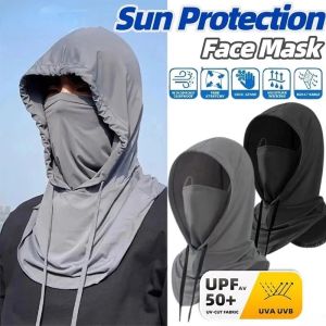 Cooling Balaclava Sun UV Protection Cap Hood Breathable Full Head Face Cover Sunscreen Hat