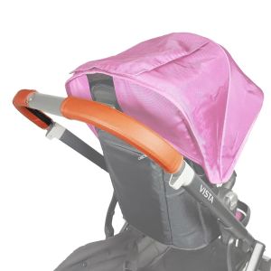 Buggy Push Bar Leather Cover For Uppababy Vista V1/V2 Pushchair Mom Handrail Casing DIY Baby Stroller Replace Parts