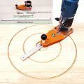 Milling Circle Trimming Machine Circle Cutting Jig Balance Board w/ Track for Electric Hand Trimmer Wood Router. 