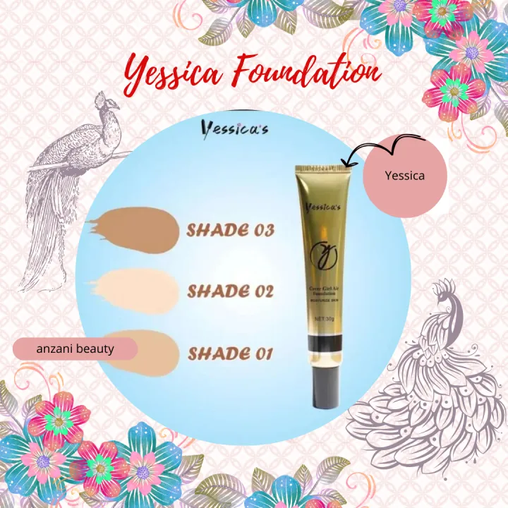 [ YESICA FOUNDATION ] Yessica Waterproof Foundation Cover Girl Air ...