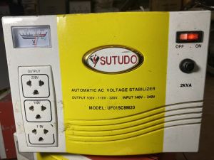 ổn áp SUTUDO 2KW dải 140-240v