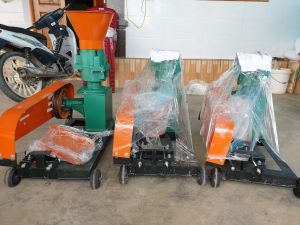 KHUNG MÁY ÉP CÁM VIÊN S160  3 QUẢ LÔ