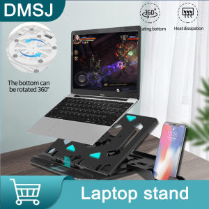 DQRGO【 Same day shipment 】Foldable Laptop Stand Portable Notebook Support Base Holder With Mobile Phone Stand Tablet Stand for Laptop & Tablet Accessories