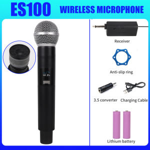 Wireless Microphone For Videoke Original  Heavy Duty Universal Handheld For Home Karaoke Stage Live Broadcast Voice Chat AOE Microphone Bluetooth Speaker Rechargeable Wireless HD Mike