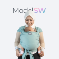 Gendongan Mshape Stretchy Wrap SNI Mudah Dipakai Mudah Dibawa Bayiku.id. 