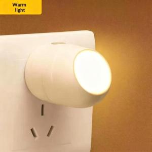 360° Rotation LED Sensor Night Light Soft Eye Protection Lamp Plug-in Design for Baby Room Corridor Decor