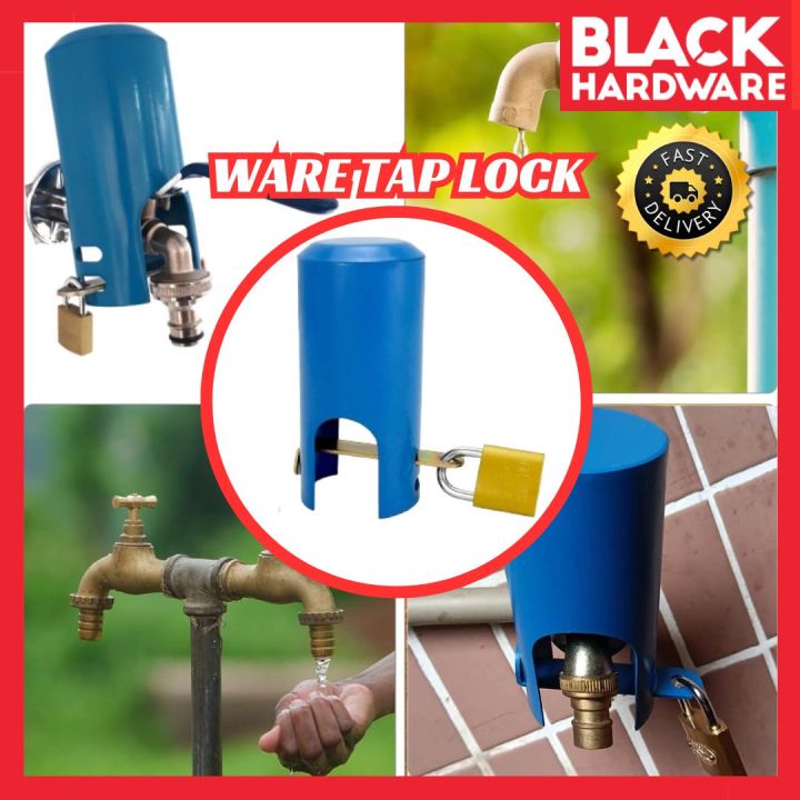 Black Hardware Kunci Kepala Paip Air Water Meter Lock Cover Water