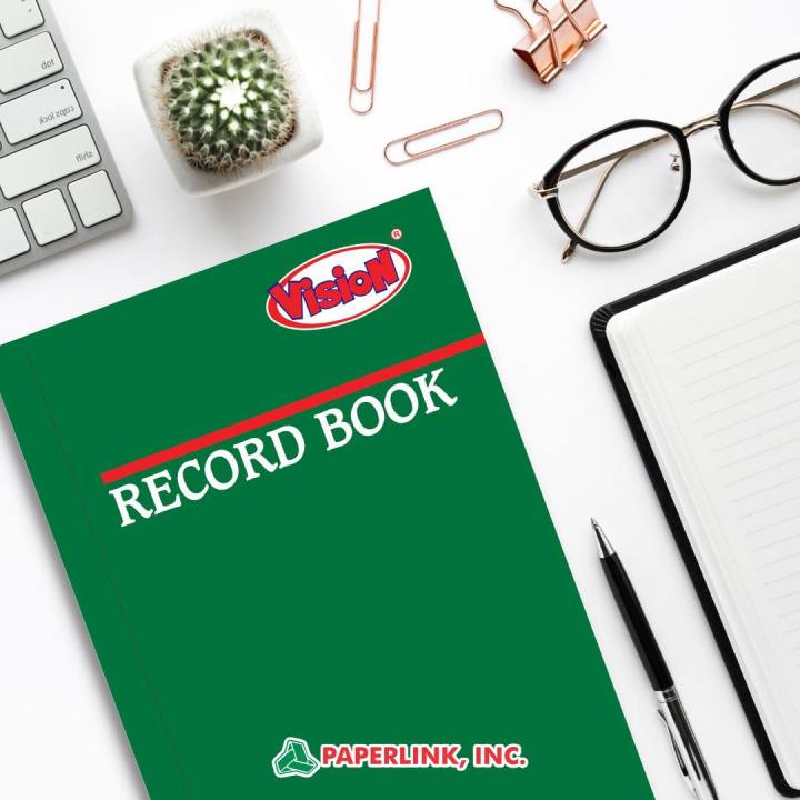 VISION RECORD BOOK (169mm X 280mm) (Made In Japan) 150/200/300/500 ...