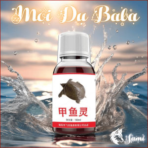 Mồi Dụ BaBa Nhập Khẩu 100ml - Thuốc Nước Pha Trộn Dụ BaBa Rùa Lươn Trạch Cá Trê Nheo - SaFami Store
