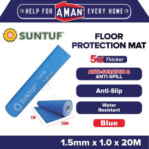 SUNTUF Floorgard Mat Underlay for Interlocking Flooring SPC Flooring Hybrid Canvas Penutup Lantai