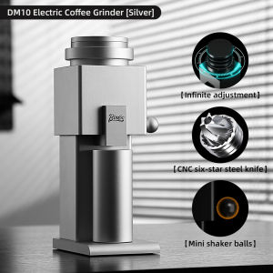BINCOO DM10 Electric Coffee Grinder Steel Core Coffee Grinder Compact Home