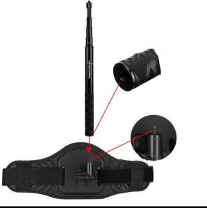 The Back Bar for Action Camera Insta360 Dji Gopro belt sabuk pinggang