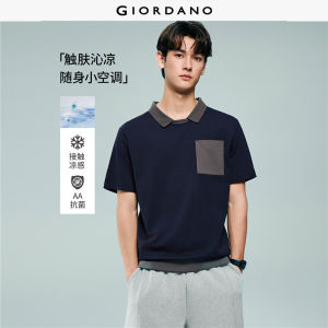 Giordano Beau Monde Men Women High Tech Cool Touch Polo Shirt Free Shipping 13016231