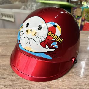 หมวกกันน็อคเด็ก ครึ่งใบ KIDDY สำหรับเด็ก อายุ 2 ขวบขึ้นไป ลวดลายน่ารัก สีพาสเทล