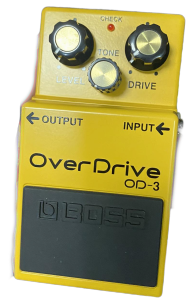เอฟเฟคกีตาร์ (มือสอง) ล็อตเก่า BOSS OD-3 OVERDRIVER DISTORTION สภาพสวยๆ กริ๊ป MADE IN TAIWAN พร้อมใช้งาน