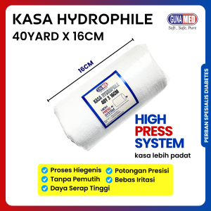 KASA STERIL GULUNG 16 cm x 40 yard GUNAMED