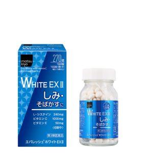 (exp:2027)Matsukiyo - White EX II 270Tablets Whitening Tablets Help Brighten Skin Anti-Aging Limit UV Rays全身美白丸