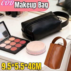Mini Organizer Bag Women Simple PU Leather Jewelry Bag Makeup Case Lipsticks Bag Coin Purses