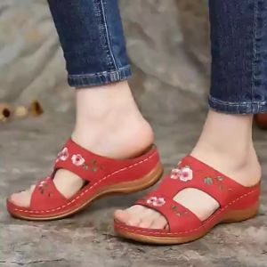Plus-Size WomenS Shoes New Spring-Summer Slip-On Outdoor Sandals For Women