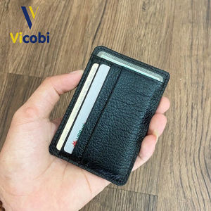 Ví card holder Da Bò Vicobi M2 ví mini đựng thẻ ATM nhỏ gọn bỏ túi Made in VietNam