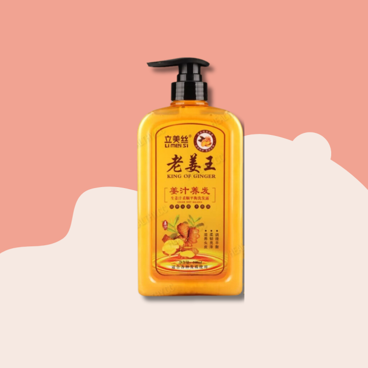 Ginger King Shampoo 750ml Natural Ingredients Added Anti Hair Loss Hair Care Shampoo Hair