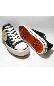 SEPATU WARRIOR SPARTA HITAM PUTIH HC & LC ANAK LAKI LAKI DAN PEREMPUAN {{ SIZE : # 37 - 43 }}