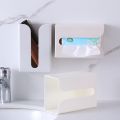 [IZUNA]KOTAK TISSUE TISU TEMPEL DINDING / TEMPAT TISU TEMPEL DINDING MULTIFUNGSI UNTUK DAPUR / TOILET / TEMPAT TISU / RAK TISU. 