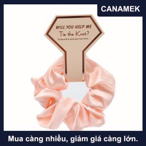 【CANAMEK】 1pcs Phù Dâu Quà Tặng tóc scrunchies bachelorette Đảng Bridal tắm đám cưới lưu niệm đội cô dâu để được haircircle quà Tặng lưu niệm cho khách