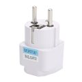 Over Steker Converter Adaptor kepala charger Sambungan Colokan Listrik Gepeng Dan Kaki 3 ke 2 Stecker stop kontak Universal. 