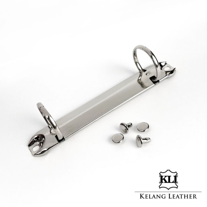 2pcs ORing Binder Clip for Ring Binder File Folder DIY Leather Craft