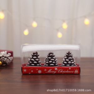 【Lifefree】เทียนคริสต์มาส  สินค้าตกแต่งคริสต์มาส Christmas Candle  วันคริสมาสต์ ต้นสน ต้นคริสมาสต์ ซานต้า