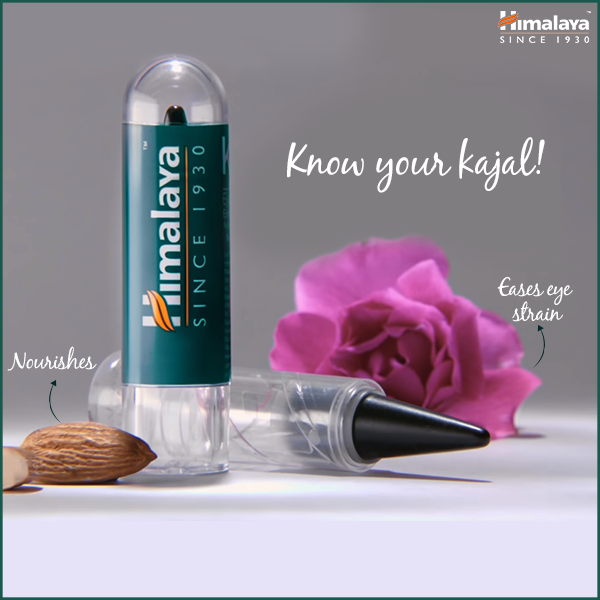 HIMALAYA KAJAL EYE DEFINER 100% NATURAL Black Kajal Pencil Makeup