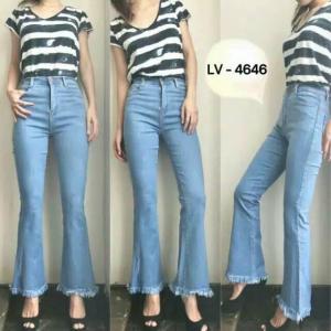 NOURAFASHION - HW JEANS CUTBRAY / CELANA PANJANG HIGHWAIST CUTBRAY / CUTBRAY JEANS / HW CUTBRAY RUMBAI / HWCUTBRAY