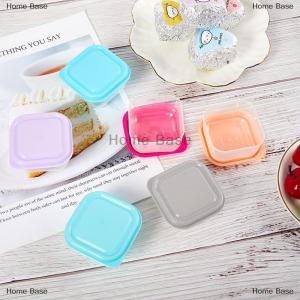 [COD] Home Base 6Pcs Square Container With Lid Plastic Containers Mini Kitchen Storage Box