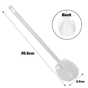 Foldable Brush Head Silicone Cup Brush Household Long Handle Bottle Brush 3-in-1 For Juicer Cup