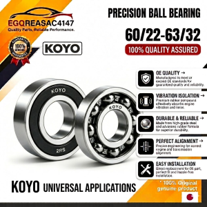 KOYO Deep Groove Ball Bearings 60/22 60/28 60/32 62/22 62/28 62/32 63/22 63/28 63/32 2RS & CM