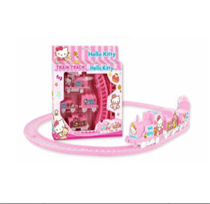 Childrens cartoon educational electric track toy train toy