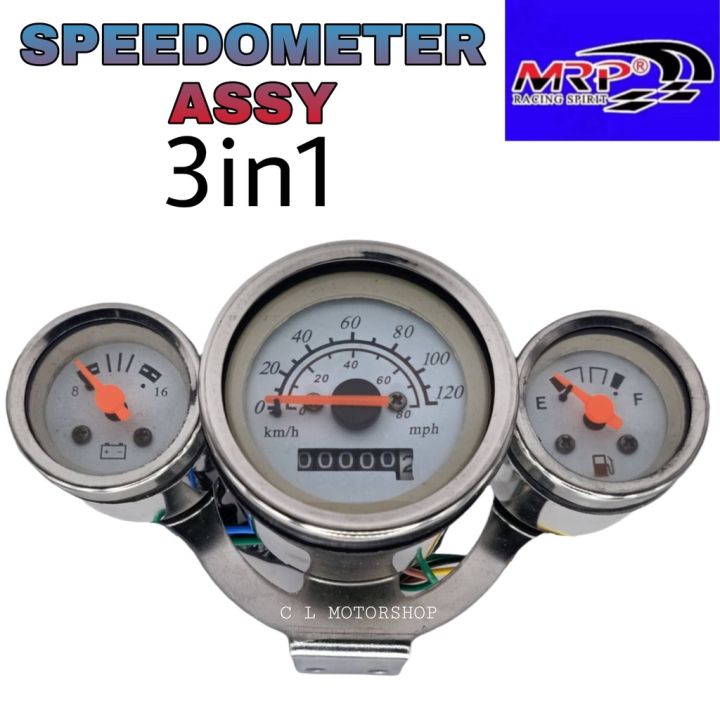 MRP 3in1 SPEEDOMETER GAUGE ORIGINAL RACING HIGH QUALITY REPLACEMENTS