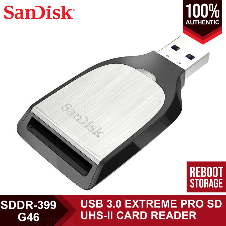 SanDisk Extreme PRO SD UHSII USB Card Reader Writer SDDR399G46