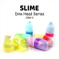 Slime Import Dino Head 2584-4 / Slime Tabung Fancy Dino PASTEL. 