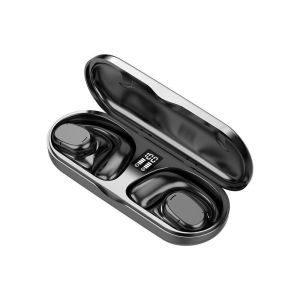 X29 headphone konduksi tulang nirkabel earbud Bluetooth Display Sentuhan Kontrol Kontrol Headphone Telinga Menggantung Bluetooth Headset