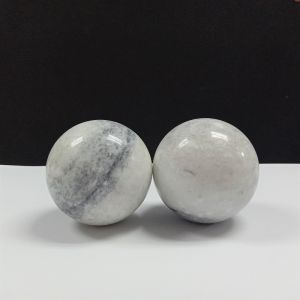 Natural Marbling Health Ball/Hand Ball/Massage Ball/Fitness Ball 1 Set = 2 Pcs