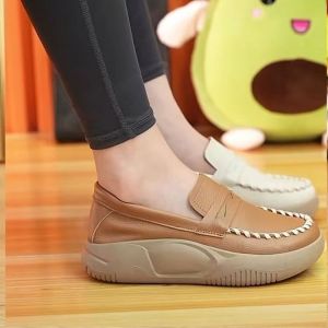 Free Shipping WomenS Autumn New Collection: Thick-Soled Soft-Soled Casual Shoes Non-Slip Waterproof And Suitable For Work